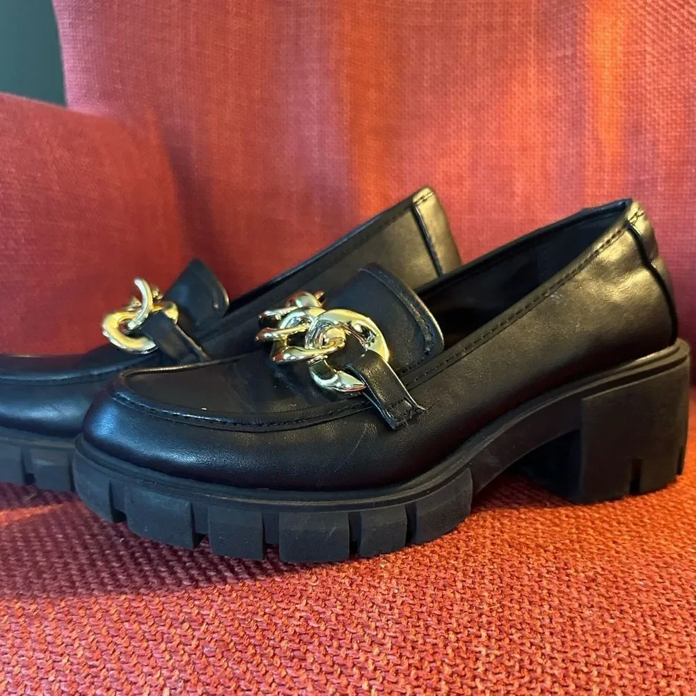 Madden Girl Platform Loafers